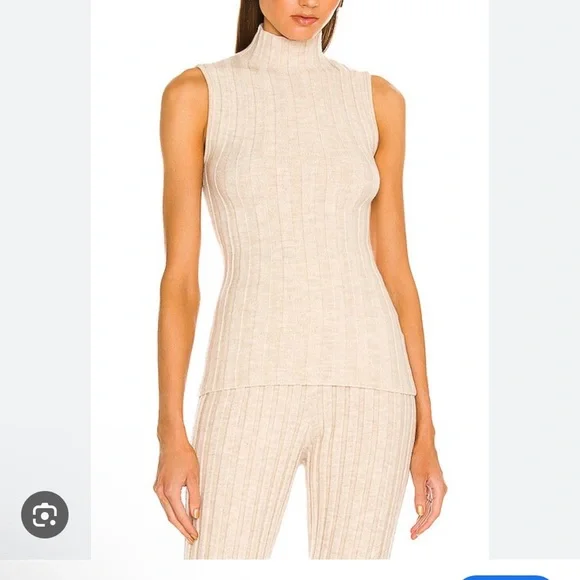 Sleeveless Ivory top from Anine Bing - Picture 3 of 4